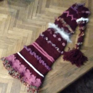 Multicolor Knit Women's Hat